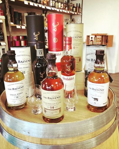 Balvenie Glenfiddich Ailsa Bay Le Comptoir de Bacchus Nîmes Ville Active